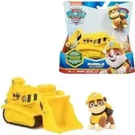 PAW Patrol, Baustellen-Fahrzeug mit Rubble-Figur (Sustainable Basic Vehicle/Basis