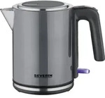 Severin 9574 Wasserkocher Kontrollleuchte, BPA-frei Anthrazit, Schwarz