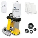 BAMATO Absauganlage AB-550 inkl. Adapter Set und 5 Sp&auml;nes&auml;cke