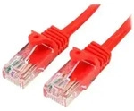 StarTech.com CAT5e Cable - 10 m Red Ethernet Cable - Snagless - CAT5e Patch...