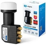 hb-digital LNB Quattro UHD 414 S f&uuml;r Multischalter wasserdicht