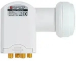 LRP 04H Quattro LNB I Witterungsbest&auml;ndig LNB, 0.1dB, Wetterschutzkappe,