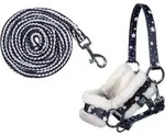 Halfter undrick -Hobby Horsing- navy mit Sternenmuster