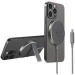 XLayer MagFix Pro Wireless Charging Stand magnetisch 15W Space Grey