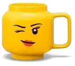 Keramikbecher Winking Girl