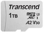 Transcend USD300S - Flash-Speicherkarte (Adapter inbegriffen)