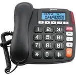 Olympia 4520, Analoges Telefon, Kabelgebundenes Mobilteil, Schwarz, Wei&szlig;