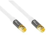 Good Connections&reg; SAT Antennenkabel SmartFLEX, F-Stecker an F-Stecker, vergoldet,
