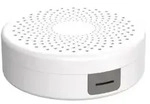 hama 00221014 Kabelbox rund, Wandmontage, integrierte Kabelf&uuml;hrung, 18,0 x 5,5 cm,