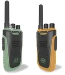 Kidywolf - Walkie-Talkies mit Taschenlampe gr&uuml;n/orange