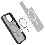 Spigen Ultra Hybrid mit Magnetfunktion H&uuml;lle Kompatibel mit iPhone 16 Pro Schwarz