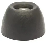 WAGNER Retro T&uuml;rstopper OUTDOOR - &Oslash; 50 x 30 mm, schwarzer Vollgummi, wetterfeste