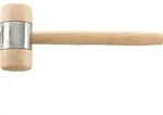 Holzhammer DIN 7462B Kopf-D. 90x180mm mit Metallmantel FORTIS
