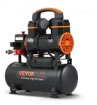VEVOR 2,1 Gallonen Luftkompressor, 1,2 PS 2,2 CFM@90PSI _lfreier Luftkompressortank &