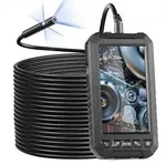 VEVOR Endoskopkamera Inspektionskamera 1080P Rohrkamera 15m Kabel 12,7 cm Display
