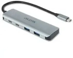 DICOTA - Hub - 10 Gbps, 4-in-1 USB C, Highspeed