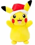 Pokemon Weihnachten Pikachu Pl&uuml; schtier 20cm