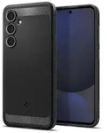 Spigen Rugged Armor H&uuml;lle Kompatibel mit Samsung Galaxy S24 FE Schwarz