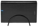 "Nedis HDDE35410BK, HDD-Geh&auml;use, 3.5", SATA, USB Anschluss, Schwarz"
