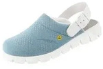 Abeba ESD-Berufsschuhe Dynamic Clog hellblau Gr. 48