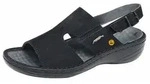 Abeba ESD-Berufsschuhe Reflexor&reg; Comfort Sandale schwarz Gr. 43
