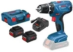 Bosch Akku-Bohrschrauber GSR 18V-21 / 2x 5,5 Ah ProCORE18V Akku + Ladeger&auml;t in