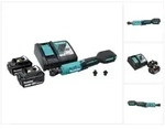 "Makita DWR 180 RF Akku Ratschenschrauber 18 V 47,5 Nm 1/4" 3/8" + 2x Akku 3,0 Ah +