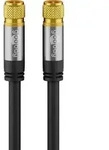 Goobay Antennen, SAT Anschlusskabel [1x F-Stecker - 1x F-Stecker] 5.00 m 135 dB