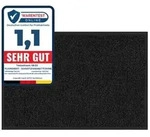 Floordirekt Schmutzfangmatte Rhine - Schwarz 90 x 120 cm