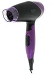 Adler AD 2260 Haartrockner 1600W, Schwarz-Lila - F&ouml;hn mit Klappgriff