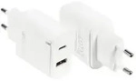 USB-Schnellladeger&auml;t 20W, 2-Port (1x USB A, 1x USB CTM), PD 3.0, wei&szlig;, Good