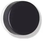 Wandt&uuml;rpuffer 610 Ku.90 tiefschwarz L.24mm HEWI