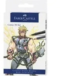 FABER-CASTELL Tuschestift PITT artist pen, 11er Etui Comic