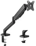"LogiLink Monitorhalterung, 17&ndash;32", Stahl, Gasdruckfeder, schwarz"