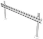 Dataflex ViewLite Toolbar Desk 702 - Montagekomponente (Schienenmontage, 2
