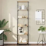 vidaXL B&uuml;cherregal Sonoma-Eiche 50x33x188,5 cm Holzwerkstoff