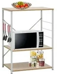 vidaXL Mikrowellenregal Wei&szlig; Eiche 60&times;39,6&times;79,5 cm Holzwerkstoff