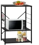 vidaXL Mikrowellenregal Schwarz 60&times;39,6&times;79,5 cm Holzwerkstoff