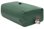 vidaXL Wassertank mit Wasserhahn Faltbar 670 L PVC