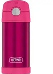 THERMOS Isolier-Trinkflasche FUNTAINER Straw Bottle, pink