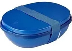 Mepal - Lunchbox Ellipse Duo - Meal Prep Box f&uuml;r Erwachsene & Salatbox zum Mitnehmen