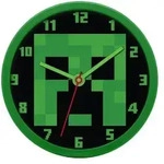 Minecraft analoge Wanduhr mit 25cm Durchmesser: Stilvolle Zeitmessung f&uuml;r Gamer