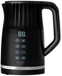 Adler AD 1350 Wasserkocher 1,7L mit LED Anzeige & Warmhaltefunktion - Schwarz