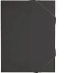 Brunnen FACT!pp, Envelope folder, A4, Polypropylen (PP), Schwarz, Gummiband, 1