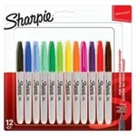 Sharpie 2065404, Mehrfarben, Fein, 1 mm, Karton, Keramik, Stoff, Folie, Leder,
