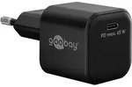 Goobay USB-CTM PD Schnellladeger&auml;t Nano (65 W), schwarz (65369)