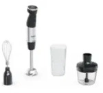 TEFAL HB 673830 Quickchef+ 3in1 Stabmixer schwarz Schwarz