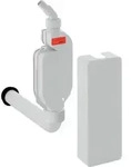 Geberit Siphon f Aufputz Wasch- und Geschirrspuelmaschinen d 40mm 152768, 1 Stk.