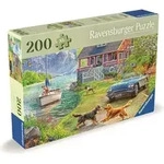 Feel Well & Puzzle - Sommerhaus Am See (200 Teile)