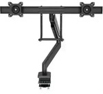 Monitorarm Eppa Crossbar schwarz 8 kg mit Tischklemme